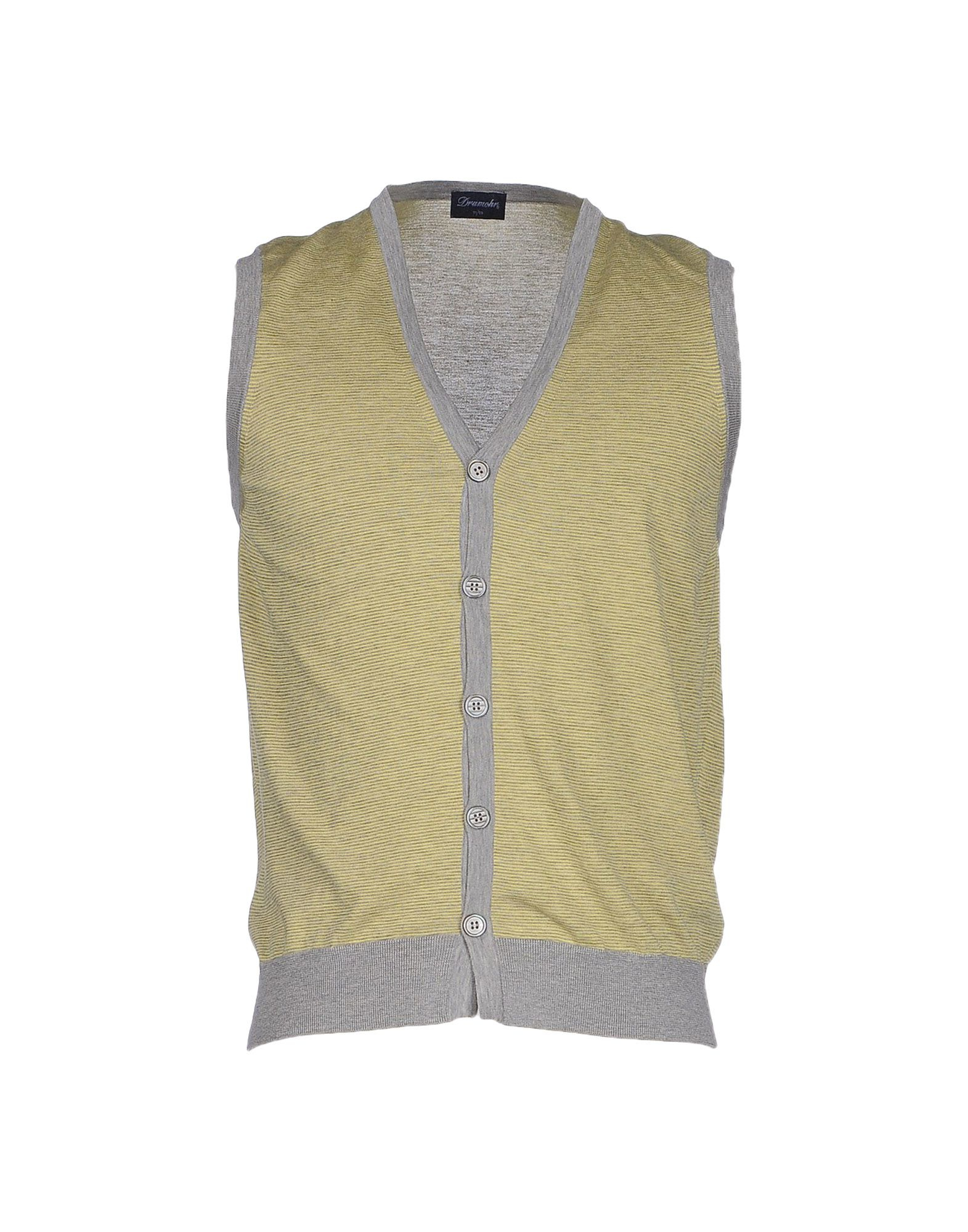 pale yellow cotton cardigan sweater pants men